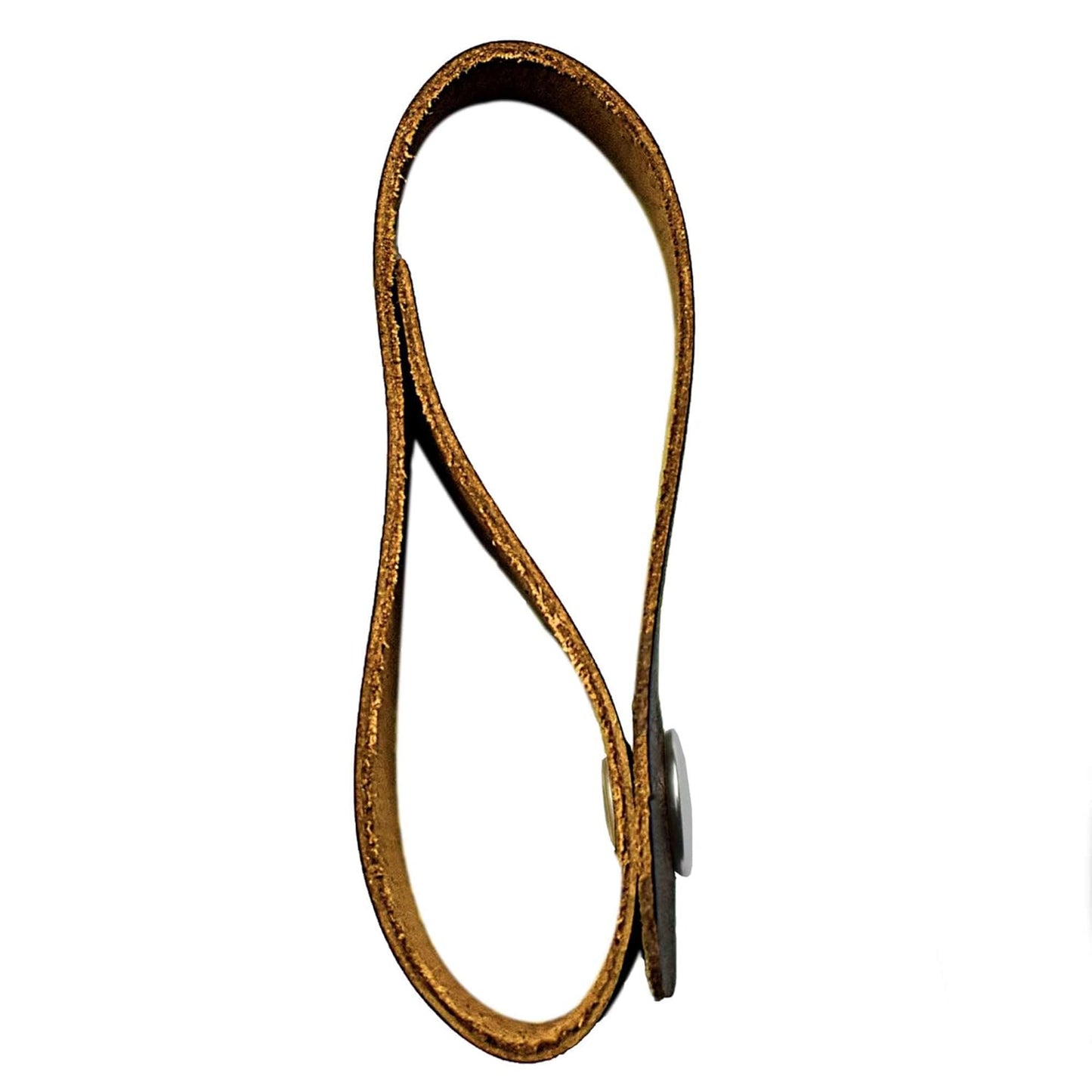 Leather Whip Holster Indiana Jones Whip Holder Holster Accessories for Better Security Original Cow Hide Leather Whip Holder (Brown)