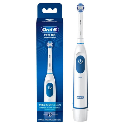 Oral-B Pro-Health Clinical Battery Power Electric Toothbrush, 1 Count (Pack of 1) (Colors May Vary)