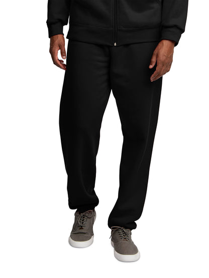 Fruit of the Loom Eversoft Fleece Elastic Bottom Sweatpants with Pockets, Relaxed Fit, Moisture Wicking, Breathable