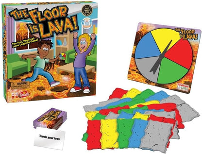 The Original The Floor is Lava! Game by Endless Games - Interactive Game For Kids And Adults - Promotes Physical Activity - Indoor And Outdoor Safe