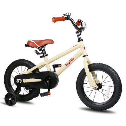 JOYSTAR Kids Bike for Boys Girls Ages 2-9 Years Old, 12-18 Inch BMX Style Kid's Bicycles with Training Wheels, 18 Inch Bikes with Kickstand and Handbrake, Multiple Colors