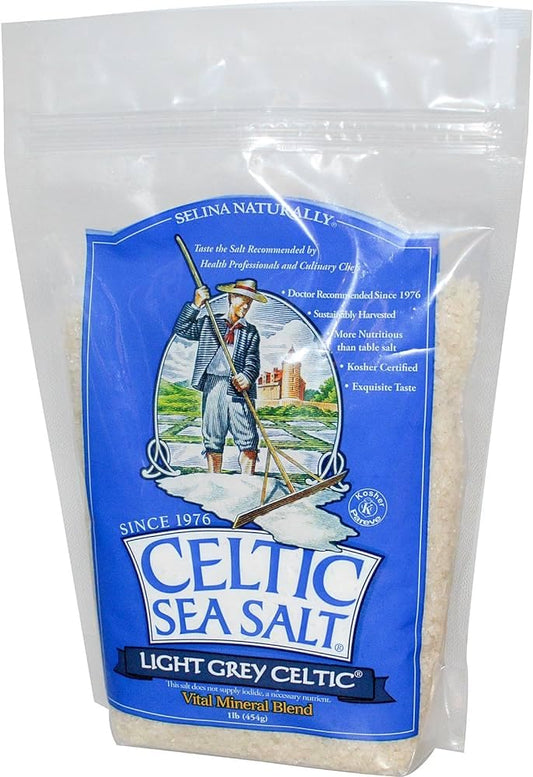 CELTIC SEA SALT LT GREY POUC, 1 LB