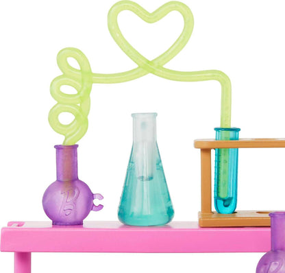 Barbie Science Lab Playset with 2 Dolls, Lab Bench and 10+ Accessories [Amazon Exclusive]