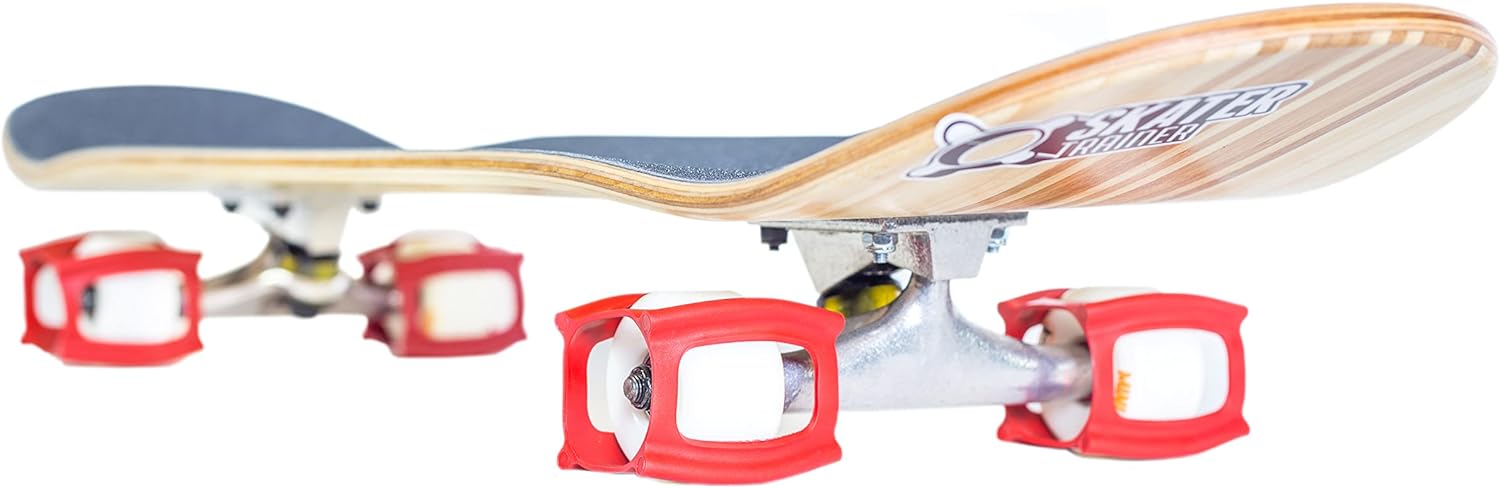 SkaterTrainers- Skateboard Tricks Fast No Experience Needed- Fun, Safe, and Easy- Ollies, Kickflips and More- All Ages- Accessories Make Great Stocking Stuffers Gifts for Teen Boys and Girls