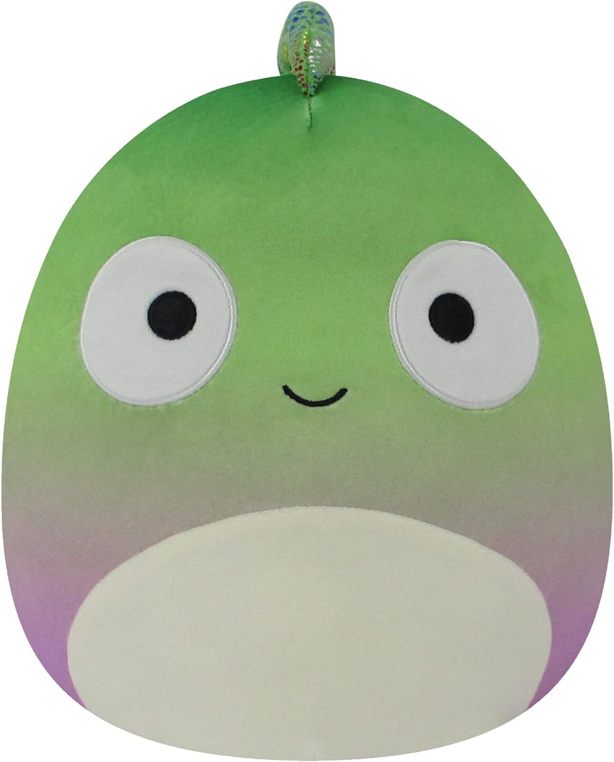 Squishmallows FlipAMallows 12-Inch Denton Green Chameleon and Heather Teal Dragonfly - Medium-Sized Ultrasoft Official Kelly Toy Plush