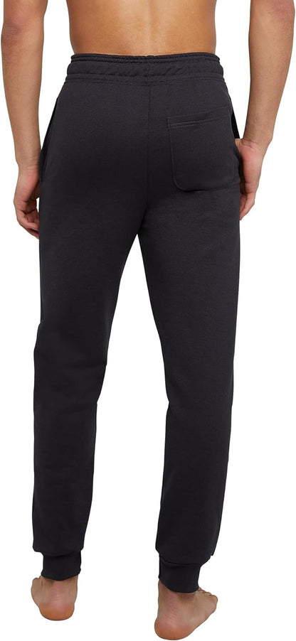 Hanes Men's EcoSmart Jogger Sweatpants, Men's Midweight Fleece Lounge Pants, 30.5"