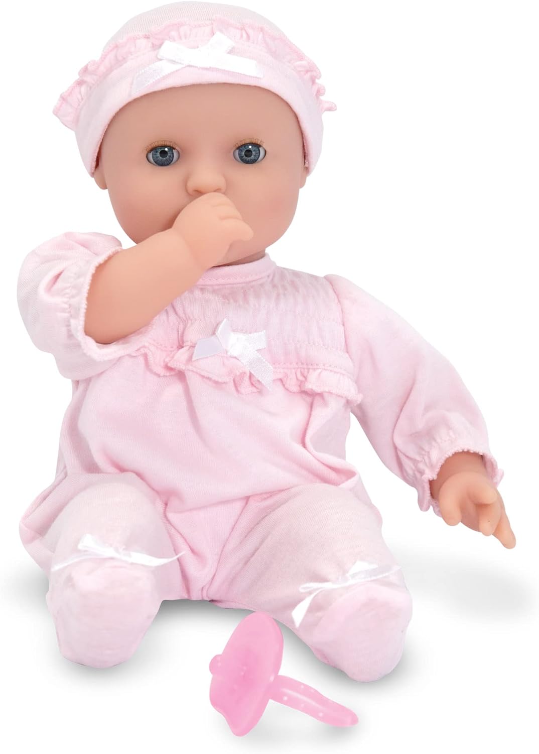 Melissa & Doug Mine to Love Jenna 12-Inch Soft Body Baby Doll (Frustration-Free Packaging, Great Gift for Girls and Boys – Best for Babies, 18/ 24 Month Olds, 1 and 2 Year Olds))