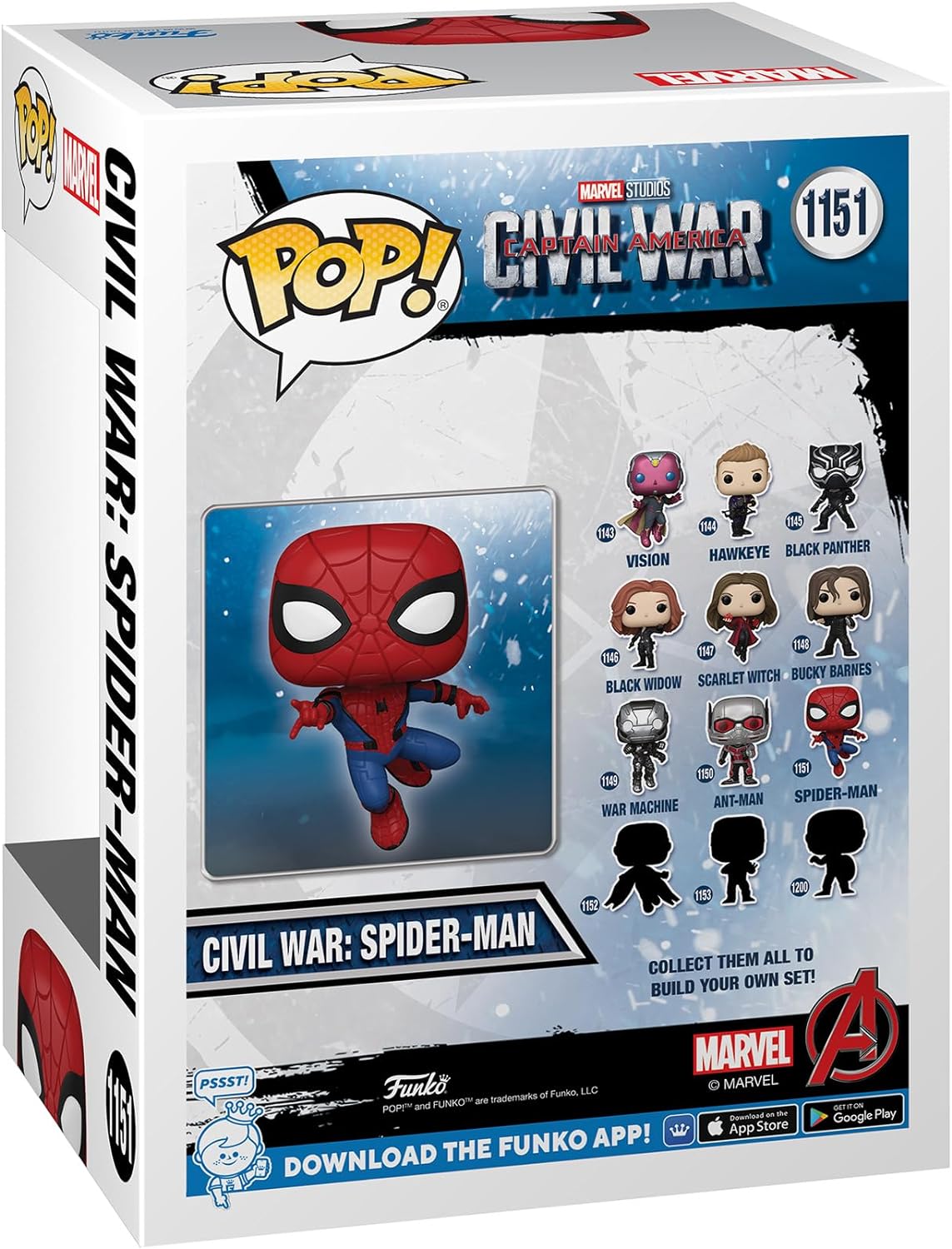 Funko Pop! Marvel: Captain America: Civil War Build A Scene - Spider-Man, Amazon Exclusive, Figure 9 of 12