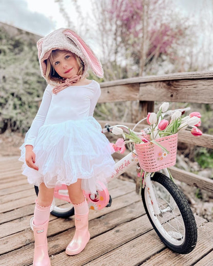 JOYSTAR Little Daisy Kids Bike for Girls Ages 2-12 Years, 12 14 16 20 Inch Princess Girls Bicycle with Doll Bike Seat, Training Wheels, Basket and Streamers, Kids Cycle Bikes, Multiple Colors