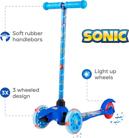 Scooter for Kids Ages 3-5 - Extra Wide Deck & Light Up Wheels, Self Balancing Kids Toys for Boys & Girls, Choose Your Favorite Character