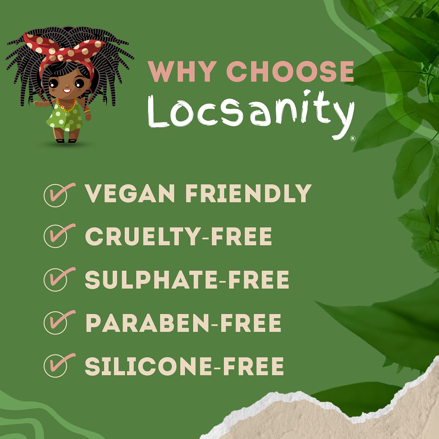 Locsanity Daily Moisturizing Refreshing Spray for Locs, Dreadlocks - Rose Water and Peppermint Hair Scalp Moisturizer, Dreadlock Spray - Natural Loc Care and Maintenance (8oz)