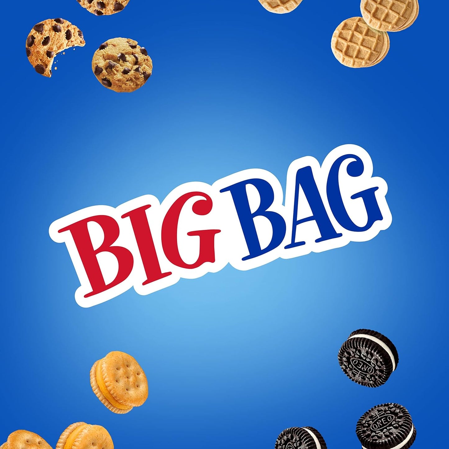 OREO Mini Cookies, CHIPS AHOY! Mini Cookies, Nutter Butter Bites & RITZ Bits Cheese Crackers Variety Pack, 15 Big Bags (assortment may vary)