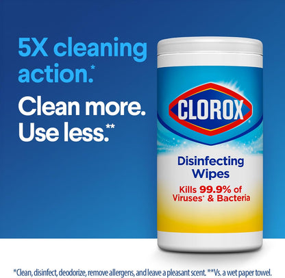 Clorox Disinfecting Wipes Value Pack, Cleaning Wipes