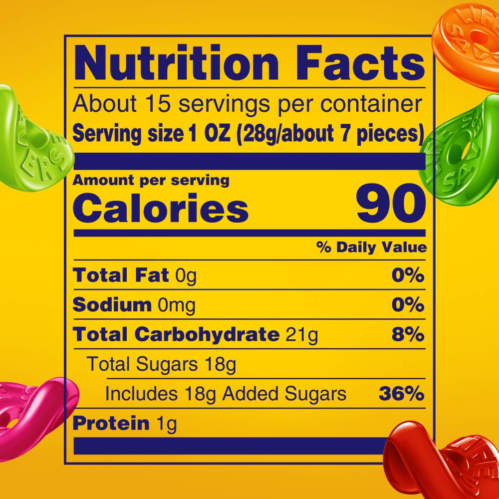 Life Savers Gummies 5 Flavors Candy, 14.5-Ounce Sharing Size Bag , 14.82 Ounce