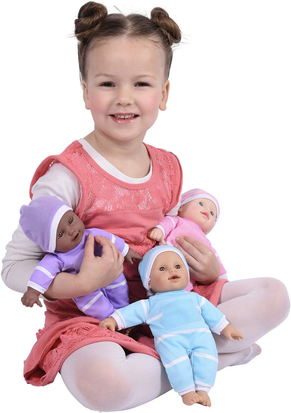 The New York Doll Collection 11 inch Soft Body Doll in Gift Box - Award Winner & Toy 11" Baby Doll (Caucasian)