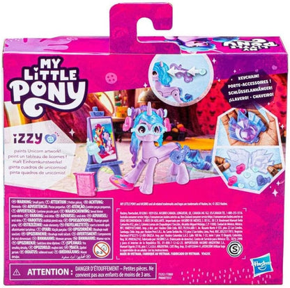 My Little Pony: Make Your Mark Toy Cutie Magic Izzy Moonbow - 3-Inch Hoof to Heart Pony with Surprise Accessories, Kids Ages 5 and Up