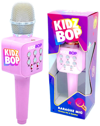 Move2Play, Kidz Bop Karaoke Microphone | The Hit Music Brand for Kids | Birthday Gift for Girls and Boys | Toy for Kids Ages 4, 5, 6, 7, 8+ Years Old