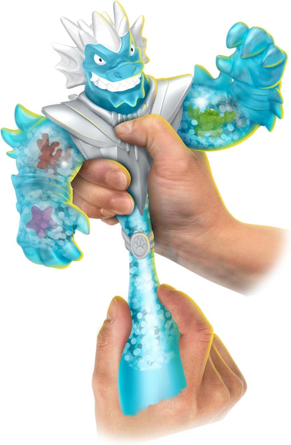 Heroes of Goo JIT Zu Deep Goo Sea Versus Pack. Exclusive Ice Blast Blazagon VS Exclusive Horriglow. 2 Figure Pack! Battle Straight Out of The Pack with Figures That are Super Crunchy and Super Oozy!