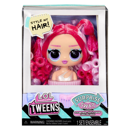 L.O.L. Surprise! Tweens Surprise Swap Styling Heads Including Fabulous Hair Accessories and Gorgeous Hair – Great Gift for Kids Ages 4+ (Assorted items)