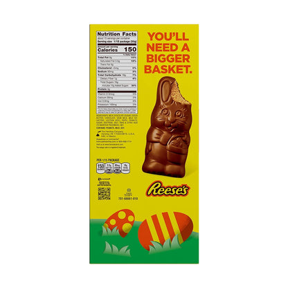 REESE'S BUNNY Milk Chocolate Peanut Butter, Easter Basket Easter Candy Gift Box, 1 lb