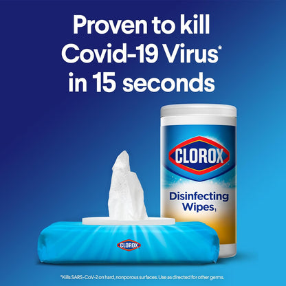 Clorox Disinfecting Wipes Value Pack, Cleaning Wipes