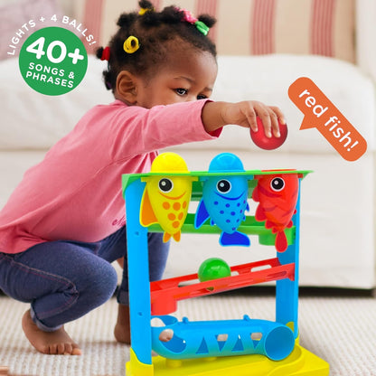 Move2Play, Feed The Fish, Interactive Baby Toy, 1 Year Old Birthday Gift For Boys & Girls, 9-12 Months, 6 7 8 9 10 12+ Months