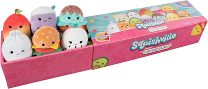 Squishville by Original Squishmallows What’s Cookin’ Squad - 12 Fan-Favorite 2-Inch Squishmallows Plush Including Carl, Floyd, Dash, Austin, and More - Toys for Kids - Amazon Exclusive