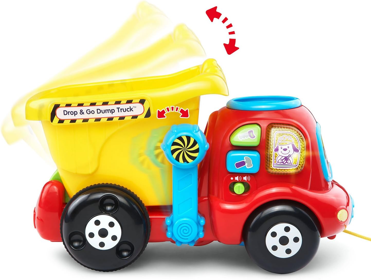 VTech Drop and Go Dump Truck, Yellow