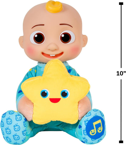 Cocomelon Peek-A-Boo JJ 10” Feature Plush - Featuring Favorite Song, Phrases, and Sounds - Play Peek-A-Boo with JJ - Toys for Preschool and Kids - Amazon Exclusive