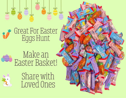 Easter Chocolate Candy Variety Pack - 2 Lb - Bulk Easter Candy - Easter Candy Bulk - Assorted Chocolate - Easter Basket Candy - Bulk Chocolate Easter Egg Candy Hunt - Candy Chocolate Easter Eggs Candy