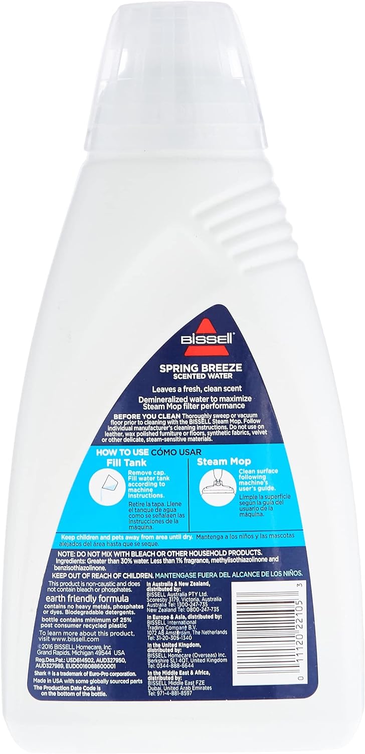 Bissell Spring Breeze Demineralized Water 32 oz, 1394 , White