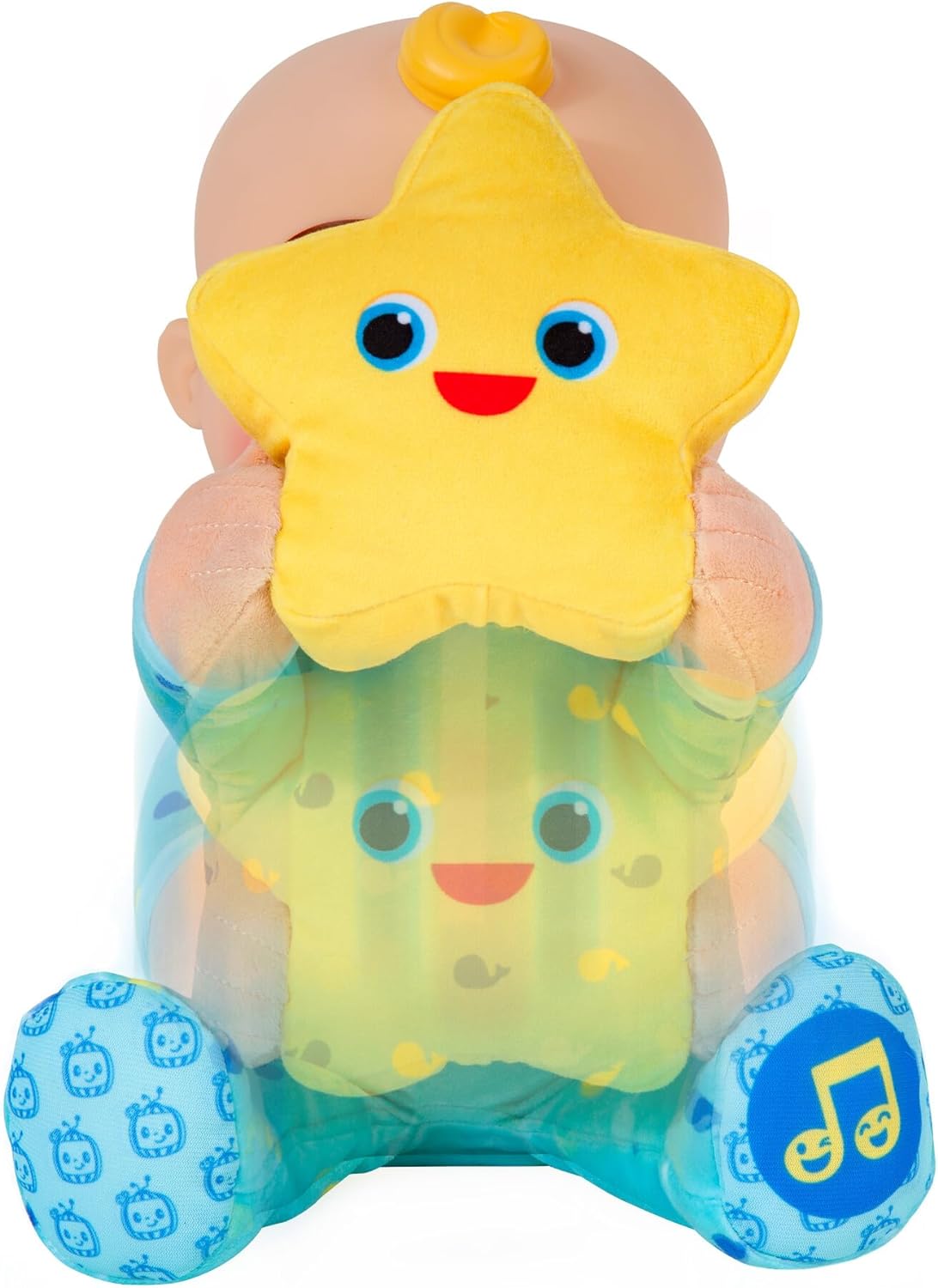 Cocomelon Peek-A-Boo JJ 10” Feature Plush - Featuring Favorite Song, Phrases, and Sounds - Play Peek-A-Boo with JJ - Toys for Preschool and Kids - Amazon Exclusive