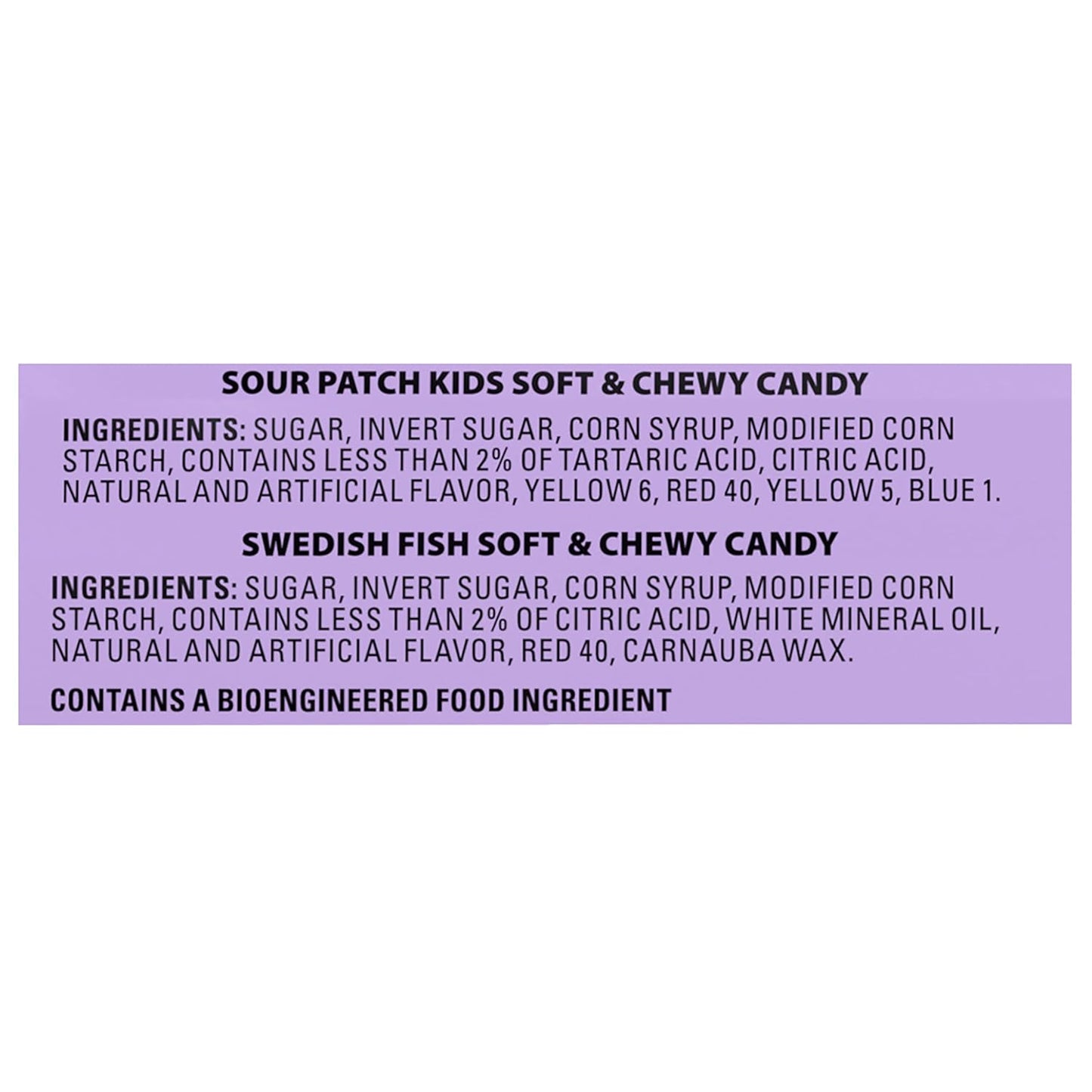 Sour Patch Kids, Sour Patch Kids Big Kids, Swedish Fish and Swedish Fish Mini Soft & Chewy Easter Candy Variety Pack, 140 Snack Packs