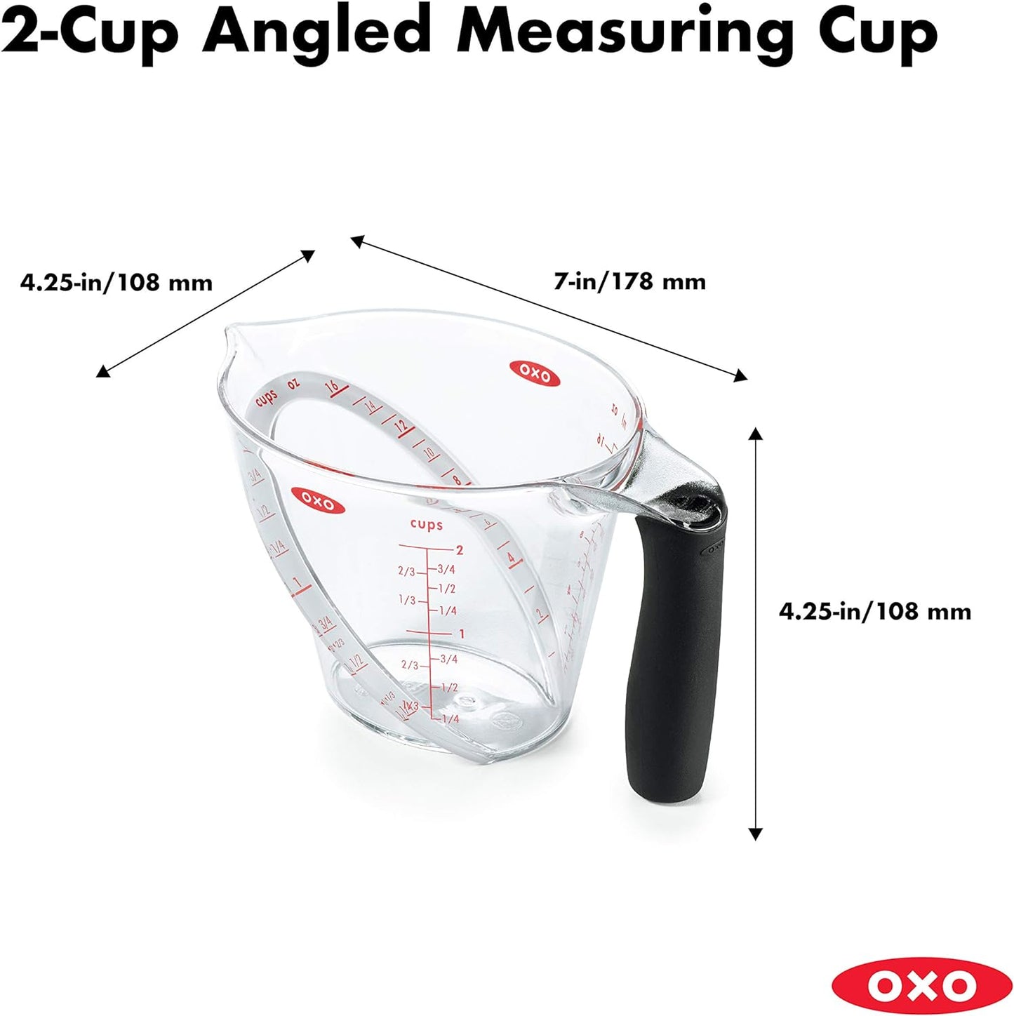 OXO Good Grips 2-Cup Angled Measuring Cup