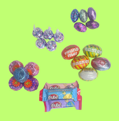 Easter Chocolate Candy Variety Pack - 2 Lb - Bulk Easter Candy - Easter Candy Bulk - Assorted Chocolate - Easter Basket Candy - Bulk Chocolate Easter Egg Candy Hunt - Candy Chocolate Easter Eggs Candy