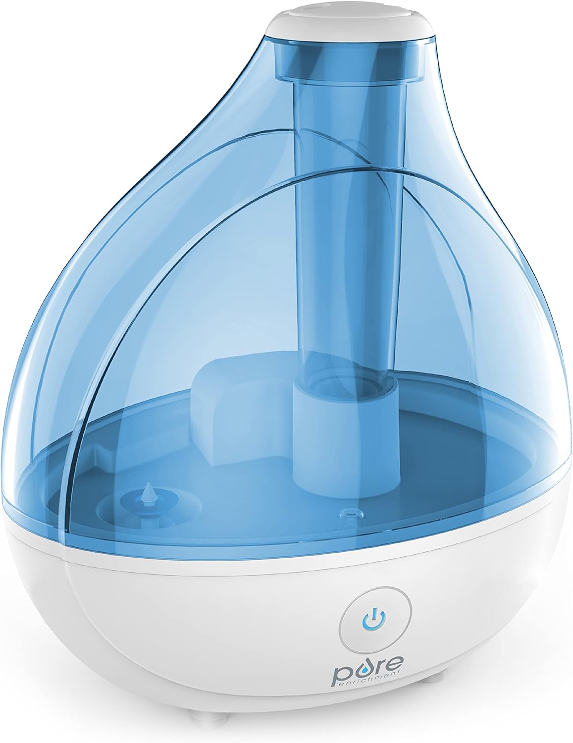 Pure Enrichment® MistAire™ Ultrasonic Cool Mist Humidifier - Quiet Air Humidifier for Bedroom, Nursery, Office, & Indoor Plants - Lasts Up To 25 Hours