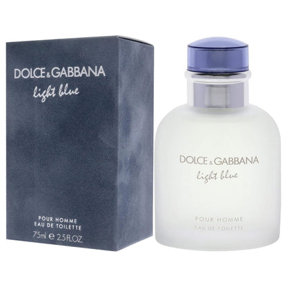 Dolce & Gabbana Light Blue for Men Eau de Toilette Spray, 2.5 Fl Oz