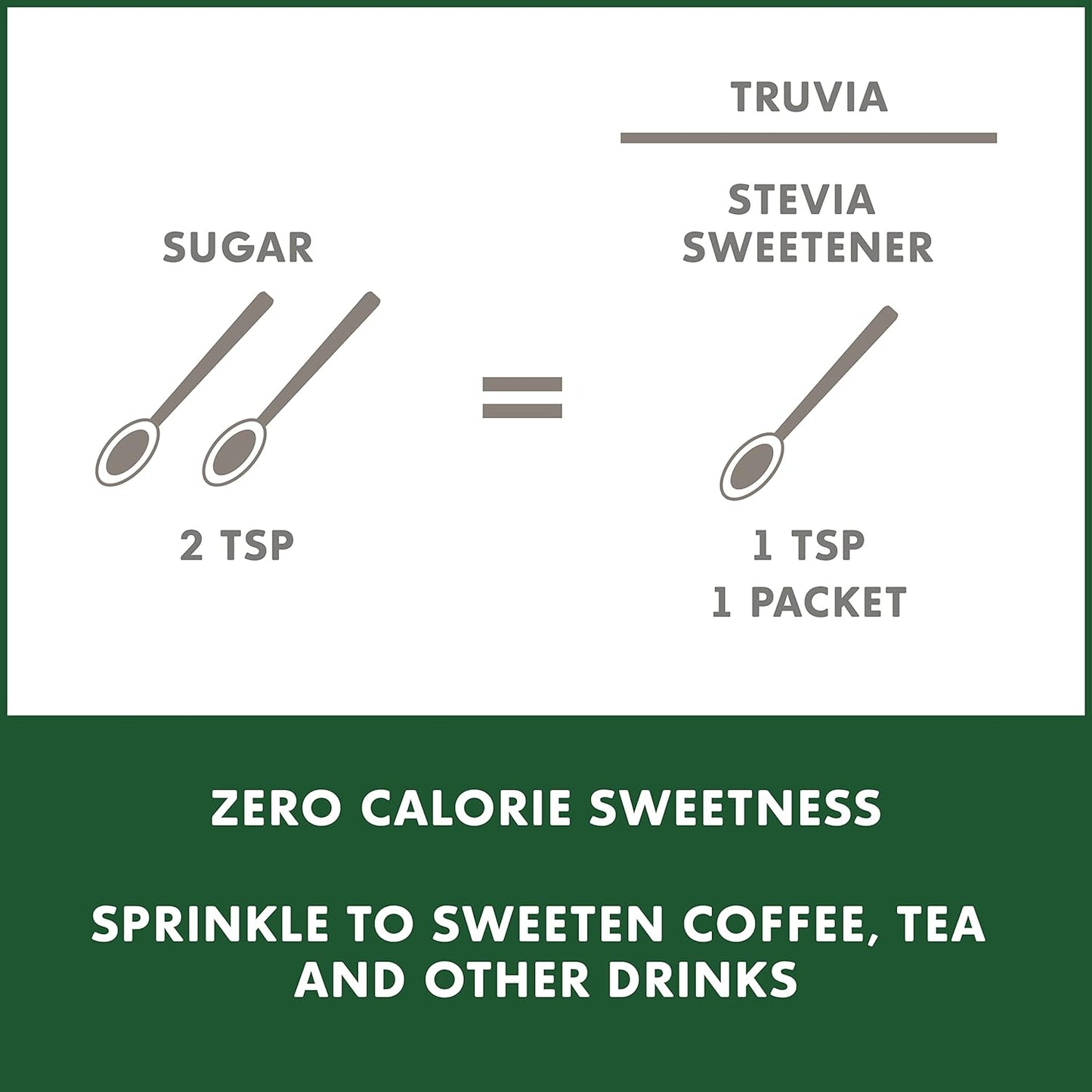 Truvia Original Calorie-Free Sweetener from the Stevia Leaf Spoonable (9.8 Ounce Stevia Jar)