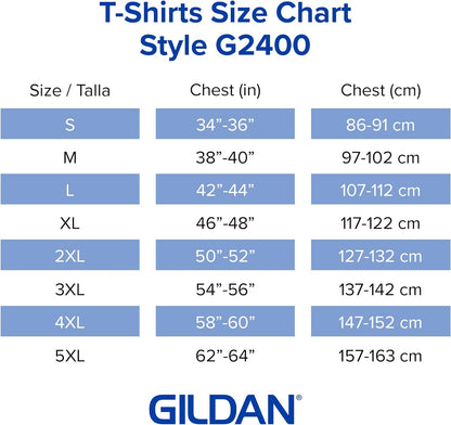 Gildan Adult Ultra Cotton Long Sleeve T-Shirt, Style G2400, Multipack