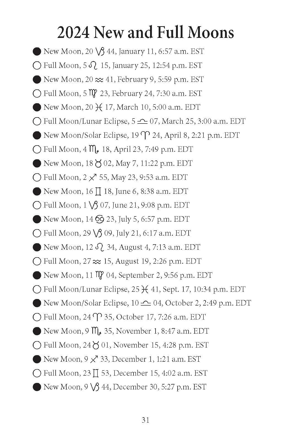 Llewellyn's 2024 Daily Planetary Guide: Complete Astrology At-A-Glance (Llewellyn's Daily Planetary Guides)