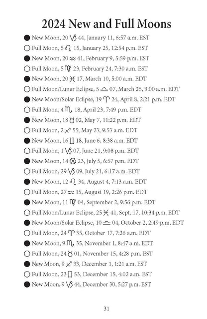 Llewellyn's 2024 Daily Planetary Guide: Complete Astrology At-A-Glance (Llewellyn's Daily Planetary Guides)