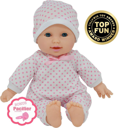 11 inch Soft Body Doll in Gift Box - Award Winner & Toy 11" Baby Doll (Caucasian)