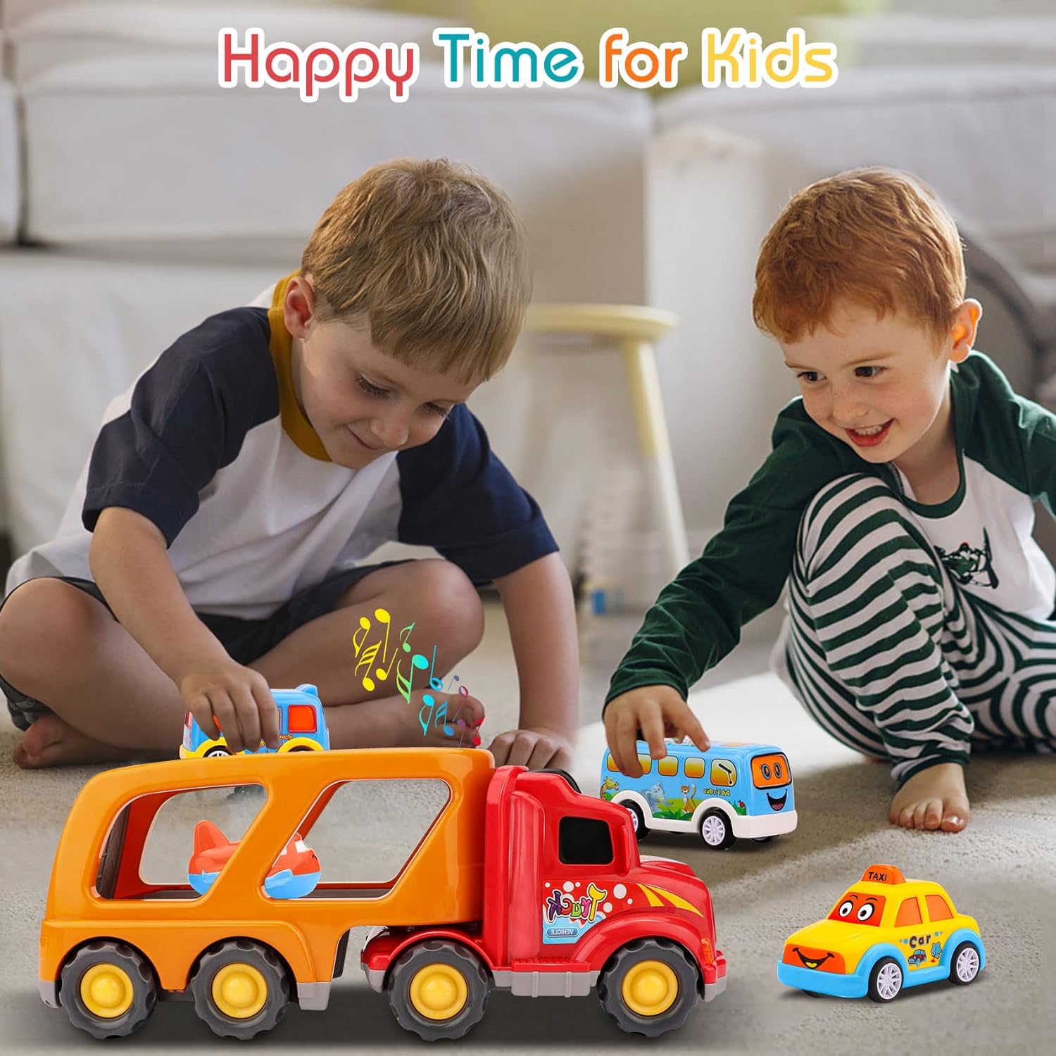 Nicmore Toddler Toys Car for Boys: Kids Toys for 2 3 4 Year Old Boys Girls | Carrier Toy Trucks | Toddler Toys Age 2-3 2-4 Baby Toys 18-24 Months Birthday Kids Gift