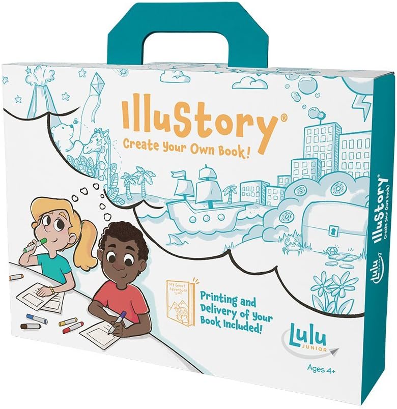 Lulu Jr. Illustory Book Making Kit, Multicolor