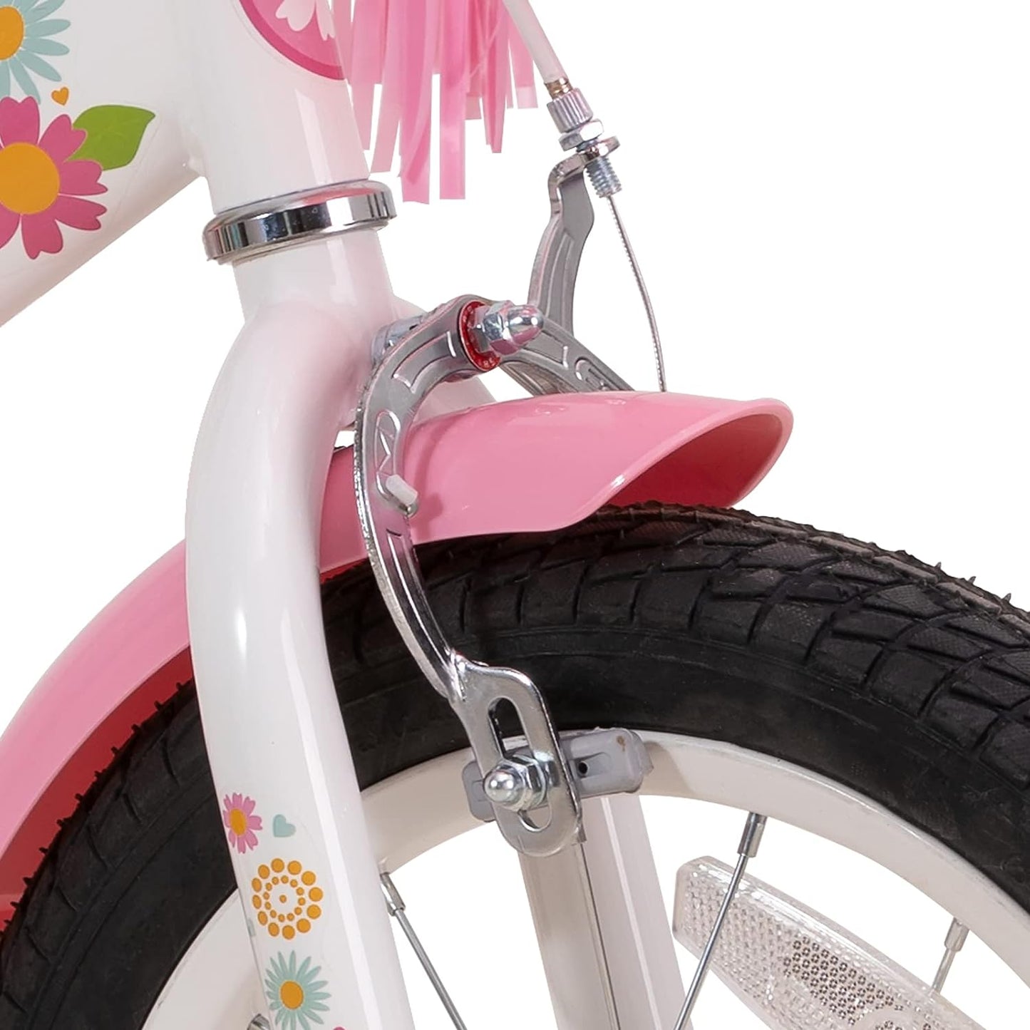 JOYSTAR Little Daisy Kids Bike for Girls Ages 2-12 Years, 12 14 16 20 Inch Princess Girls Bicycle with Doll Bike Seat, Training Wheels, Basket and Streamers, Kids Cycle Bikes, Multiple Colors