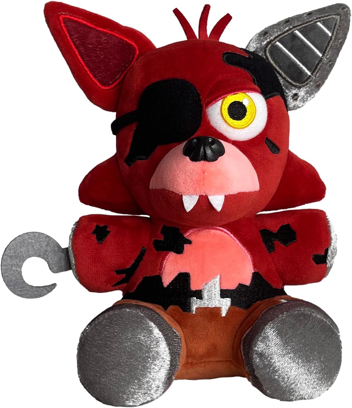 XSmart Mall Withered Foxy - Custom | Special Edition| Foxy Plush, Night Freddy| Gifts for All Age Fan | Party Decorations | Soft Huggable Cute