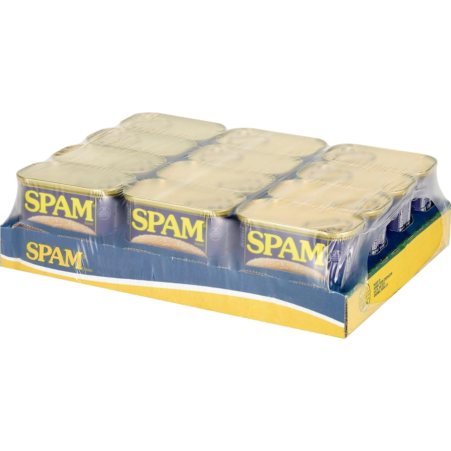 Spam Classic, 12 Ounce Can (Pack of 12)