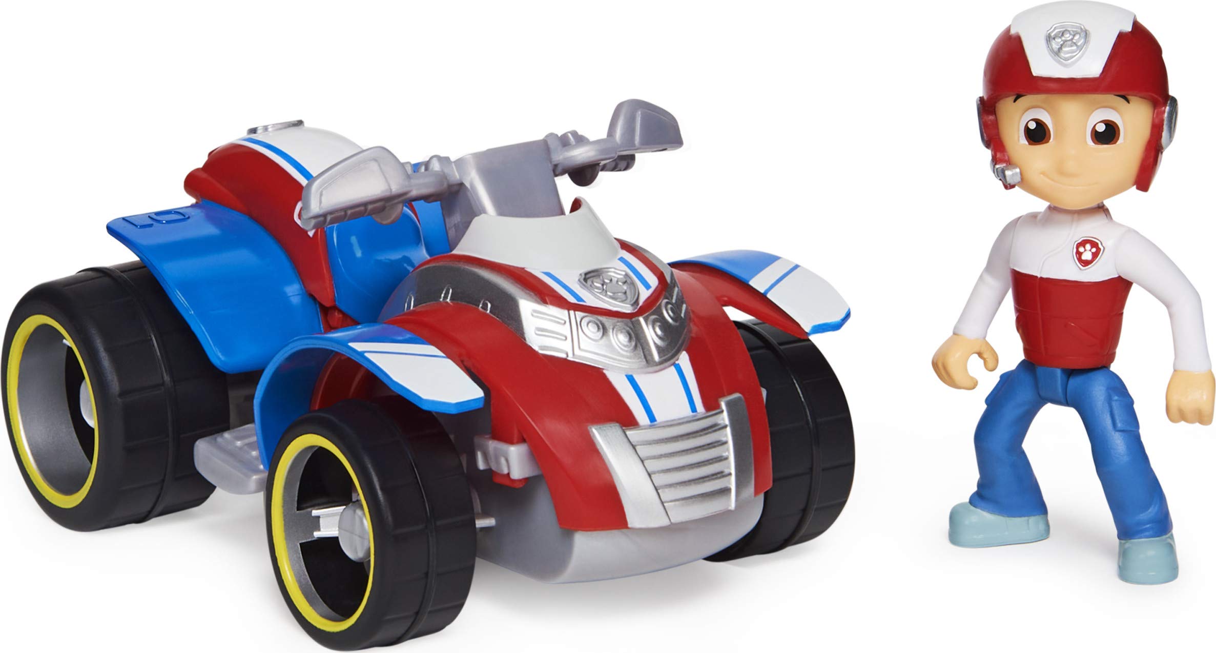 Paw Patrol, Ryder’s Rescue ATV Vehicle with Collectible Figure, for Kids Aged 3 and up