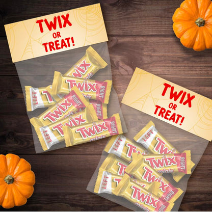 TWIX Fun Size Caramel Cookie Chocolate Candy Bars - 18.28 oz Bulk Candy Jumbo Bag