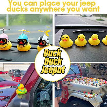 10Pcs Duck Plug - Rubber Duck Mount,Flock Locker Rubber Duck Holder for Jeep Dash and Fixed Display（Excluding Rubber Duck） (10Pcs)